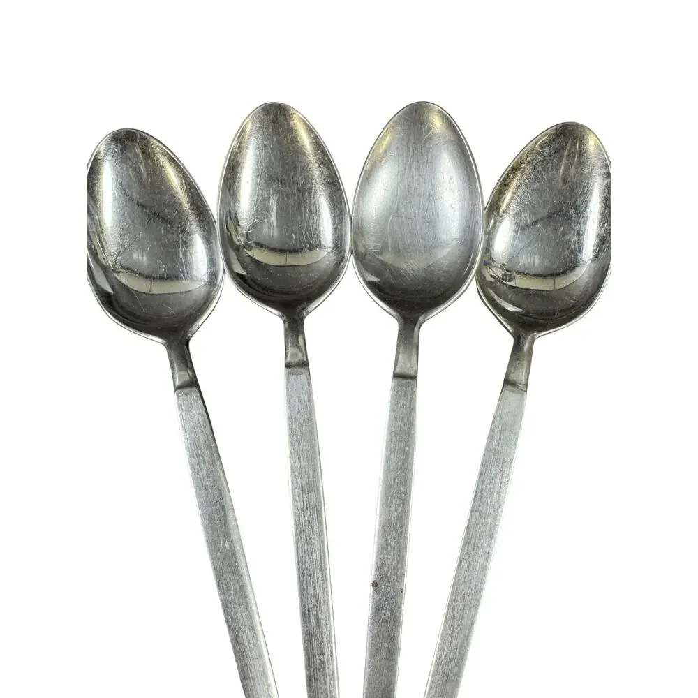 Vintage MCM SRI Stanley Roberts Astro Flatware Japan - 4 Soup Spoon 8